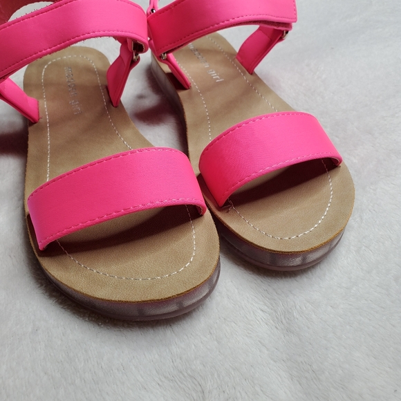 Madden Girl Shoes Madden Girl Pink Flat Strappy Sandals Poshmark